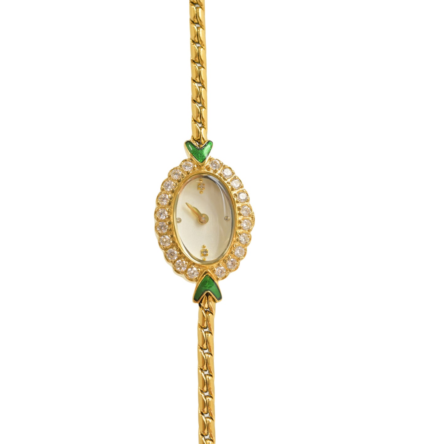 Handmade Inlaid Rhinestone Watch