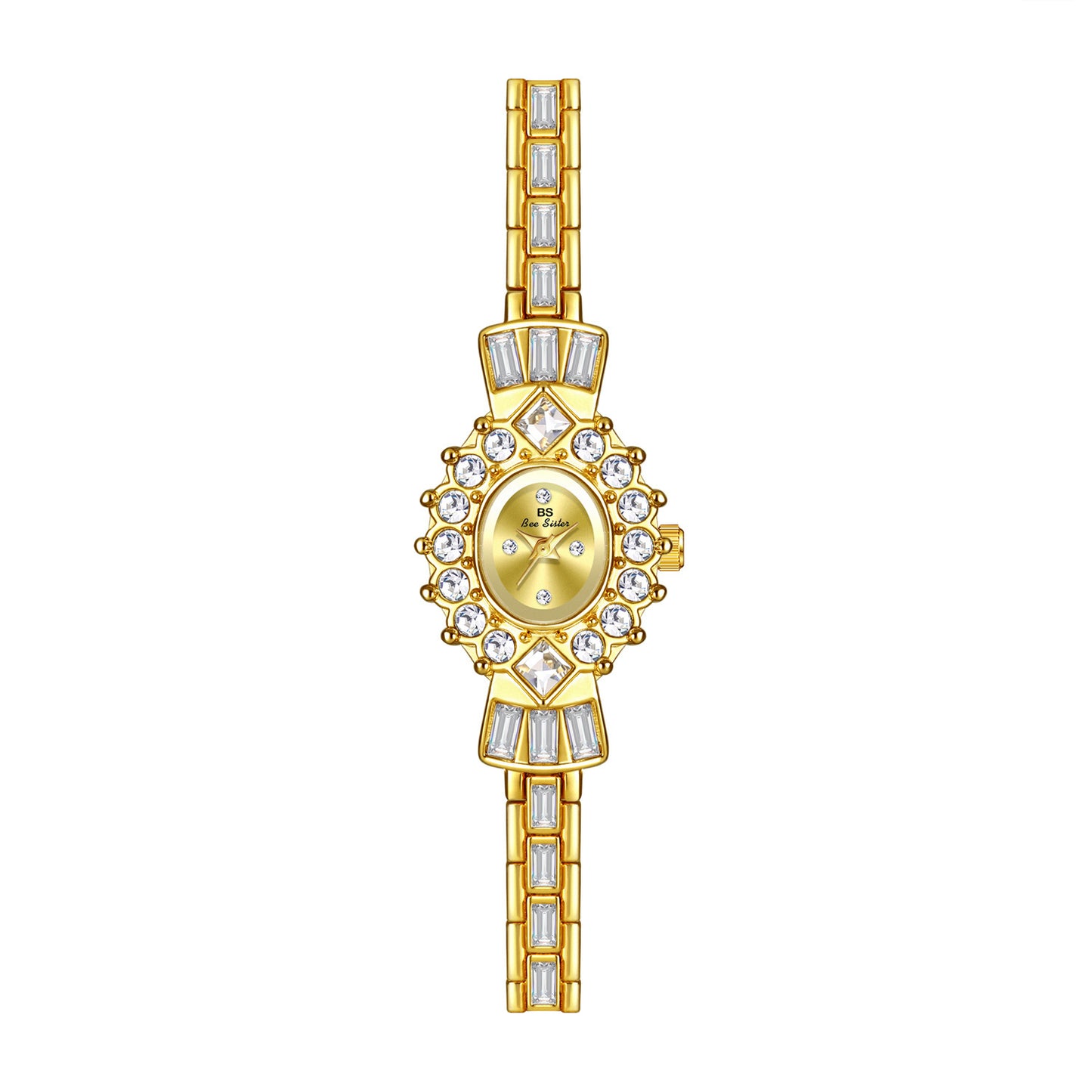 Champagne Mirror Watch