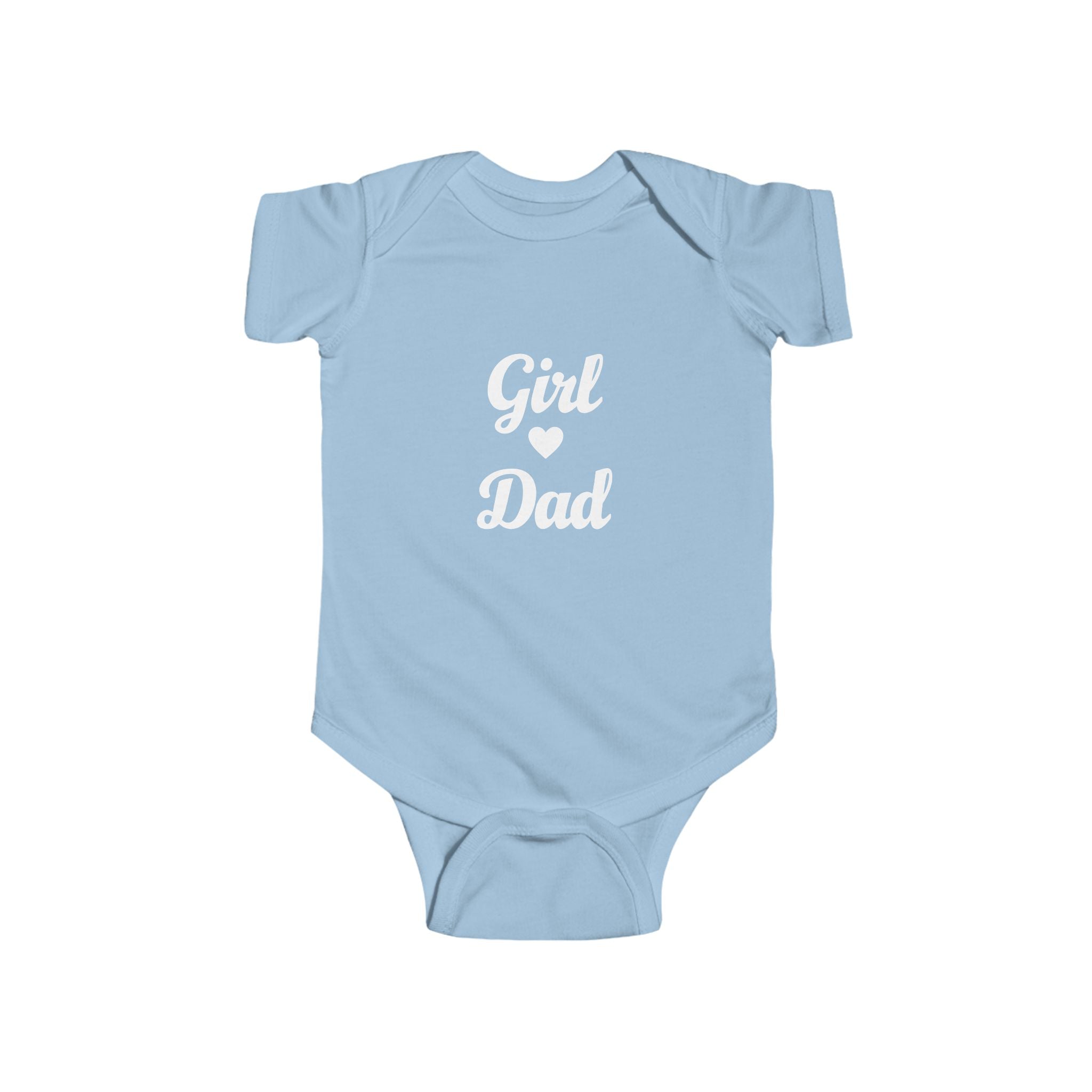 Girl ♥ Dad Infant Bodysuit - Cute Baby Clothes for Dads, Gift for New Parents