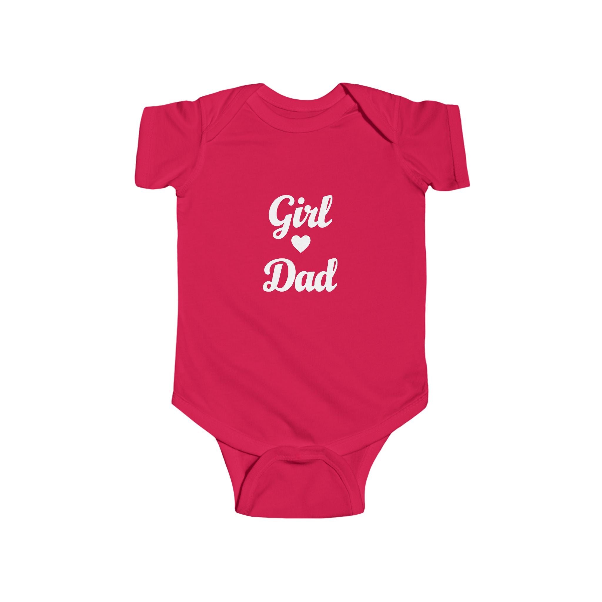 Girl ♥ Dad Infant Bodysuit - Cute Baby Clothes for Dads, Gift for New Parents