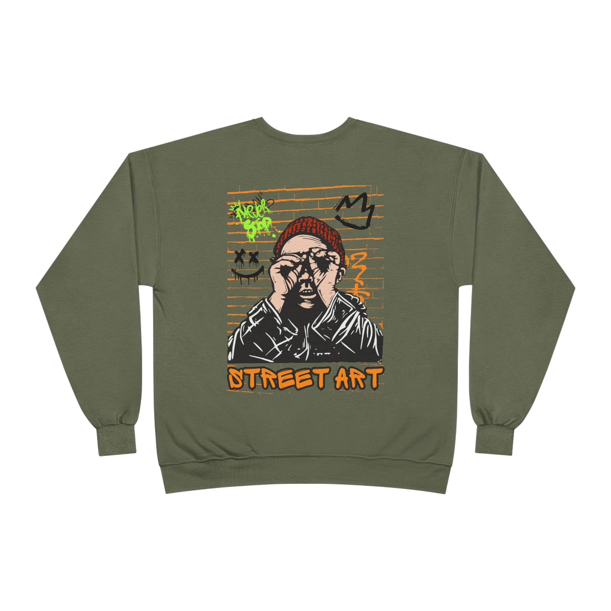 Street Art Unisex EcoSmart® Crewneck Sweatshirt