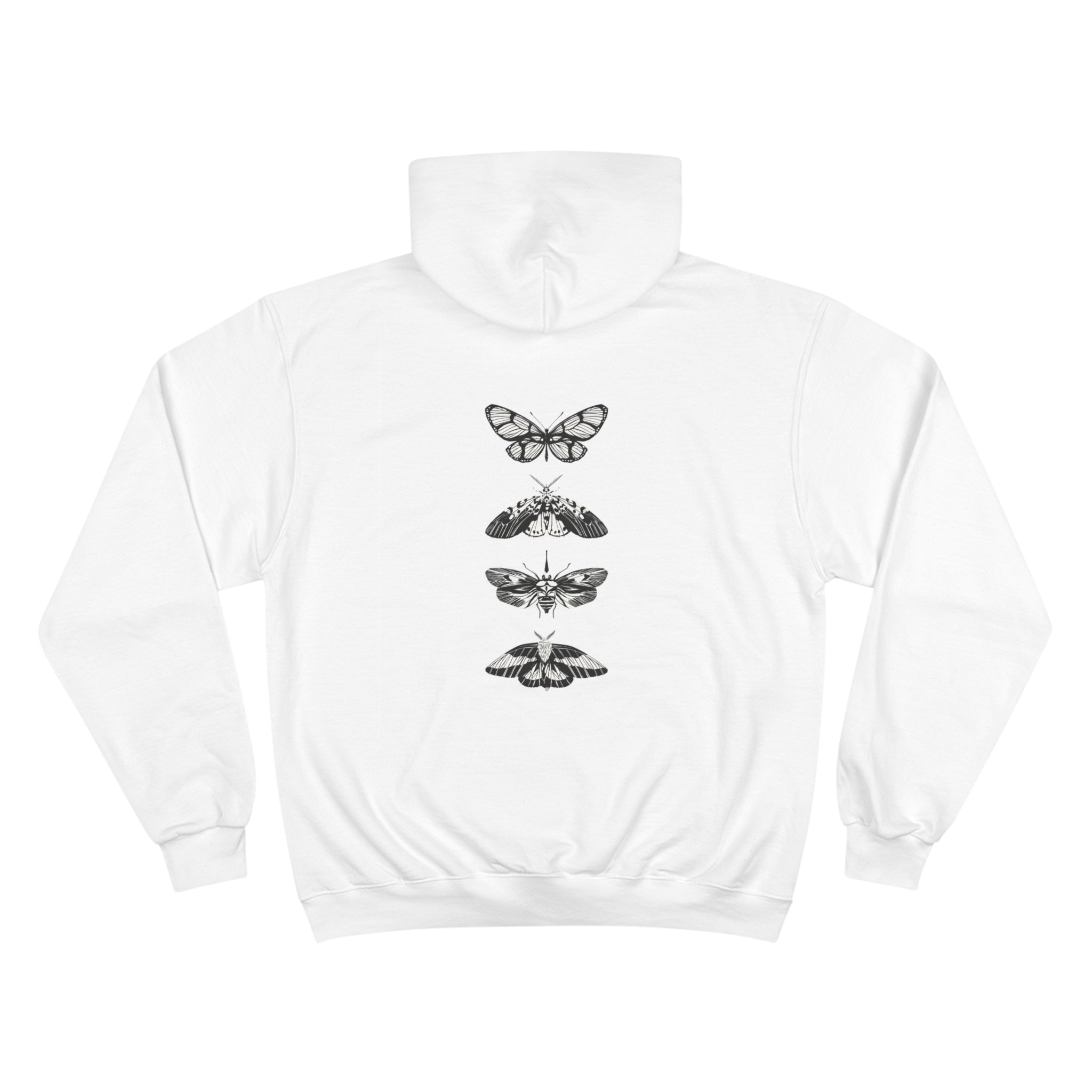 Butterfly & Sunflower Champion Hoodie