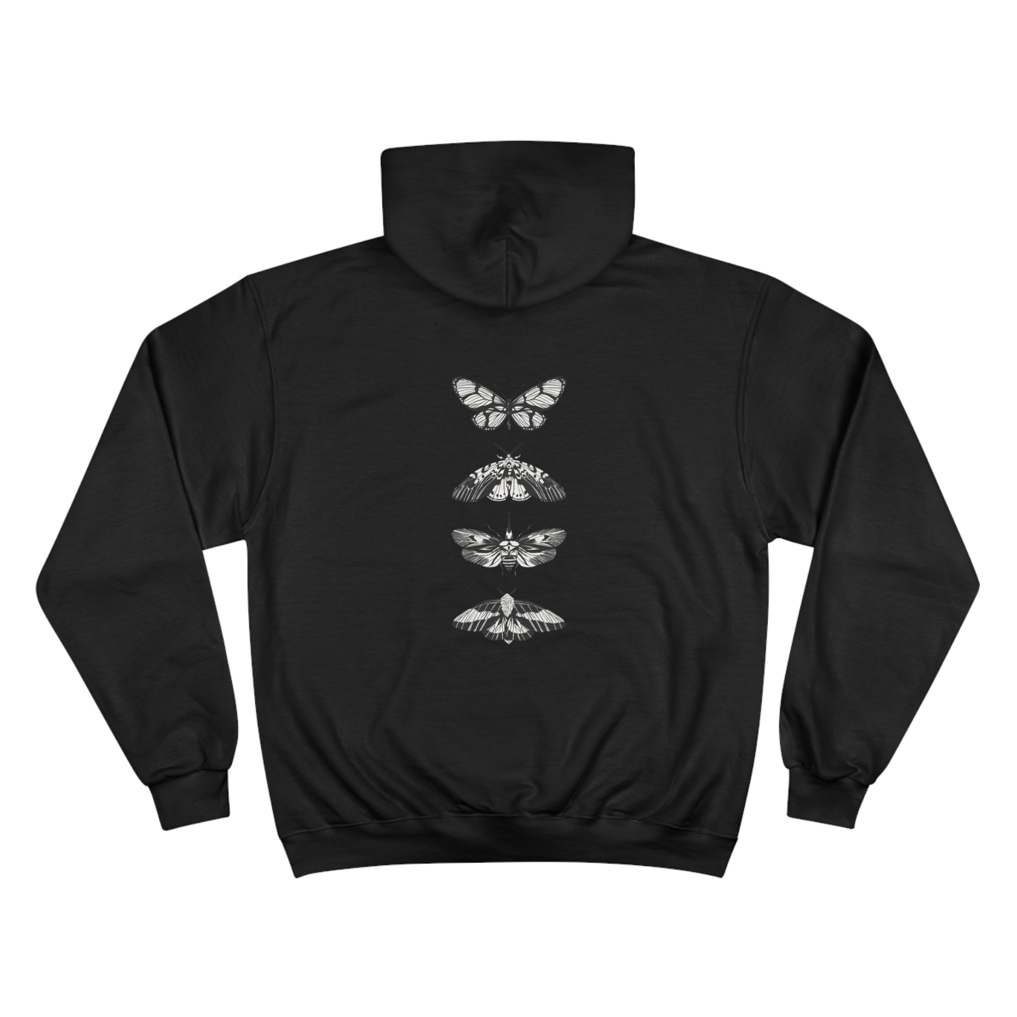 Butterfly & Sunflower Champion Hoodie