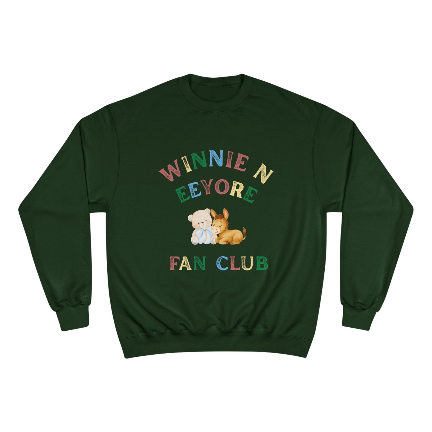 Winnie N Eeyore Fan Club Sweatshirt | Pastel Nursery Characters