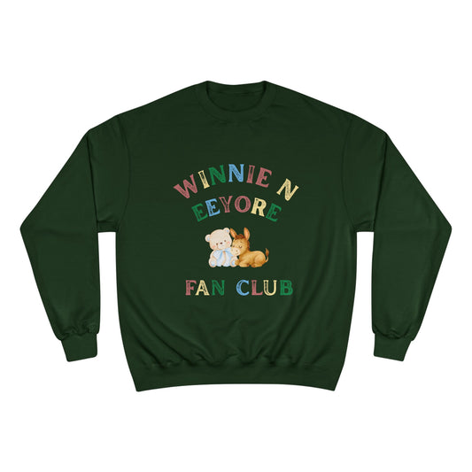 Winnie N Eeyore Fan Club Sweatshirt | Pastel Nursery Characters