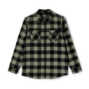 Unisex Flannel Shirt with Skull Design