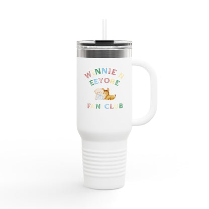 Winnie Eeyore Fan Club 40oz Insulated Travel Mug