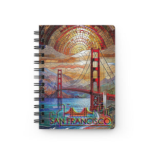 San Francisco Sunset Spiral Bound Journal