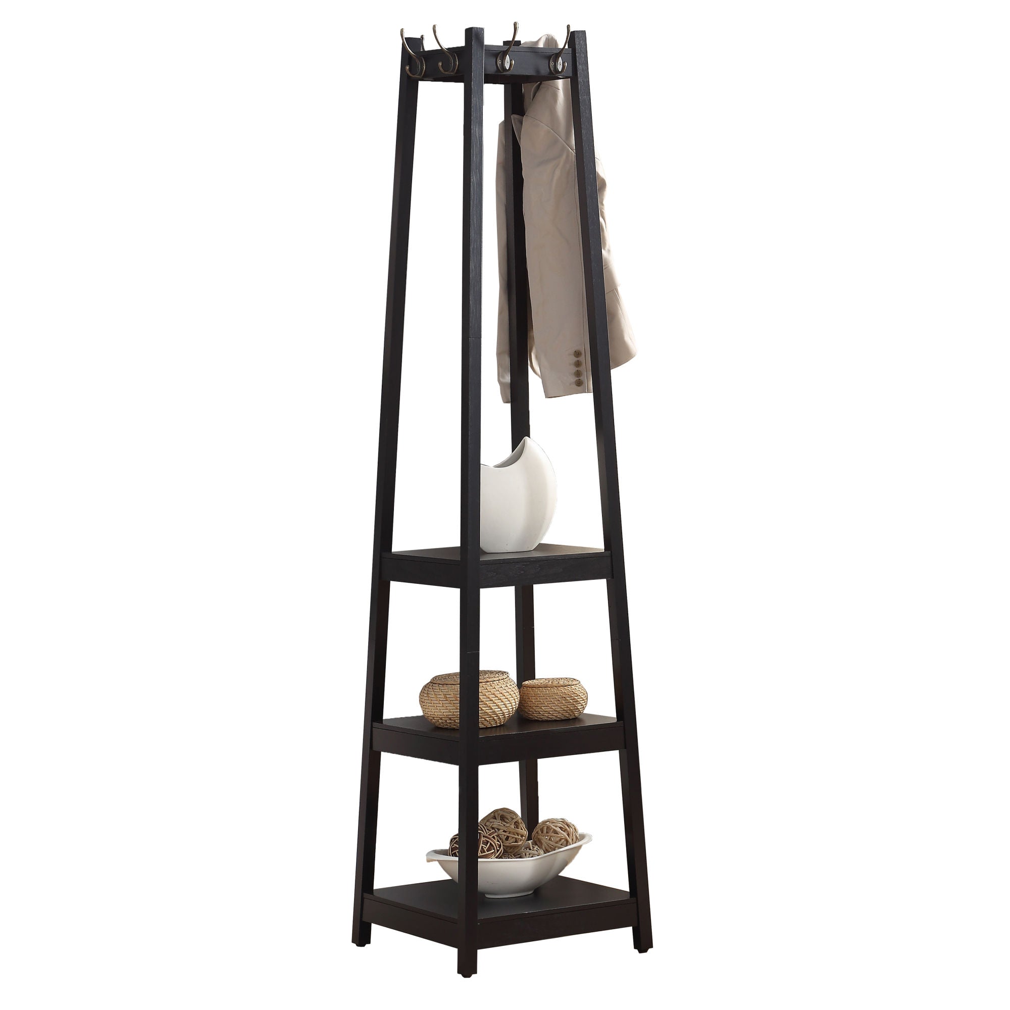 Vassen Coat Rack | 3-Tier Storage