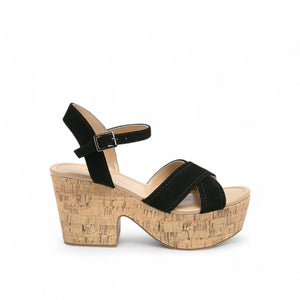 Ulla High Heeled Block Sandal