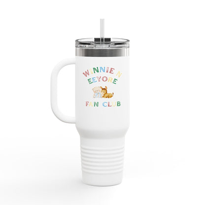 Winnie Eeyore Fan Club 40oz Insulated Travel Mug