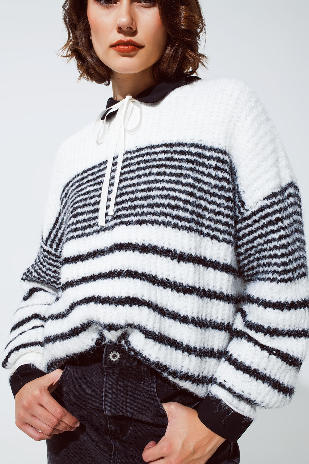 Stripes Crew Neck Sweater