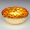 Hive Salad Bowl | Amber/Gold