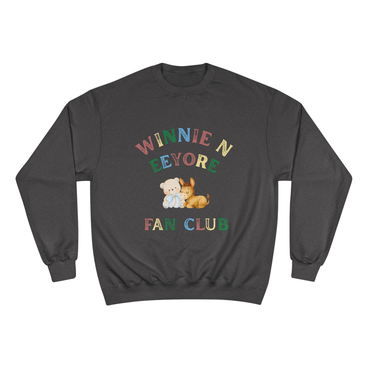 Winnie N Eeyore Fan Club Sweatshirt | Pastel Nursery Characters