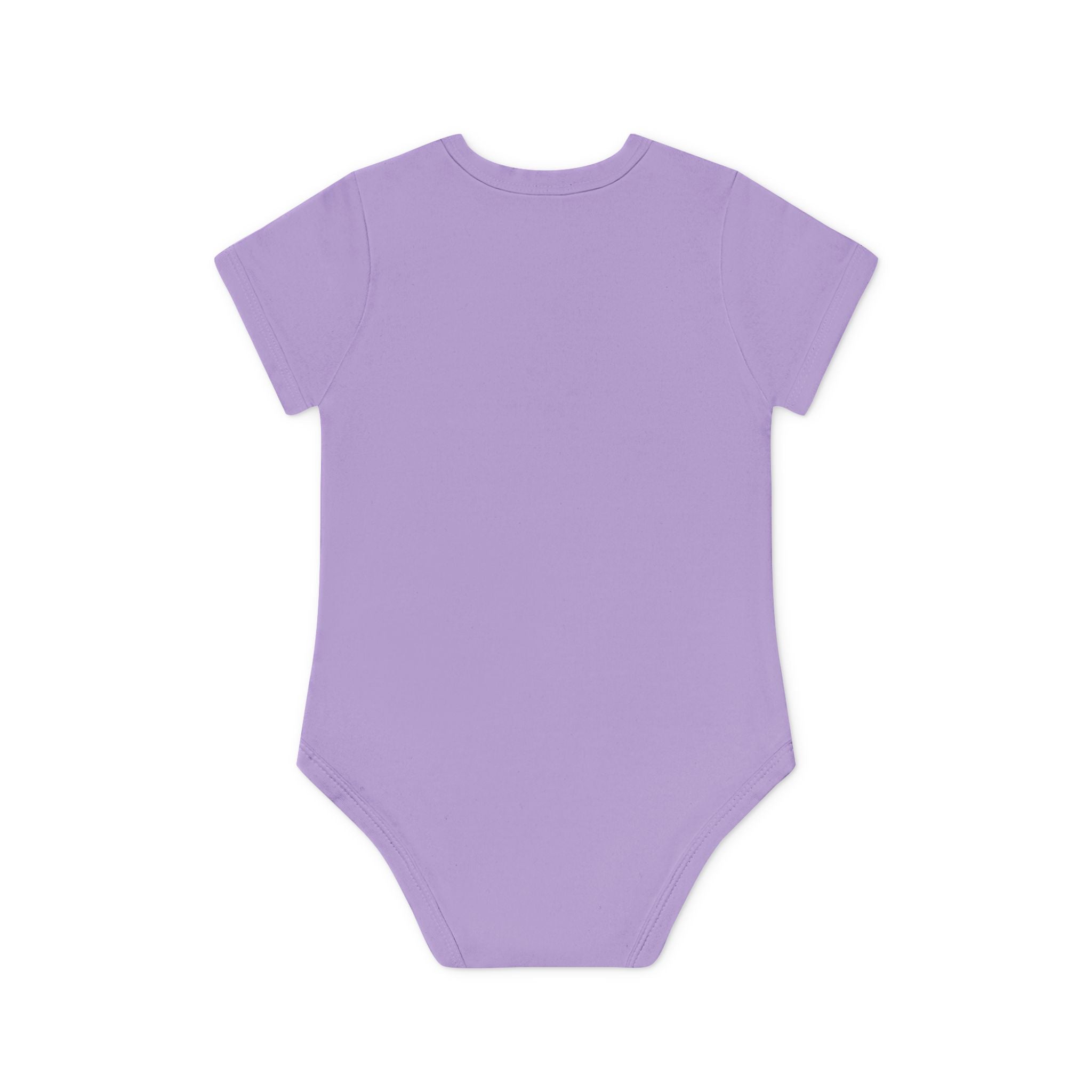 I Love My Mom Organic Baby Bodysuit - Soft Cotton Infant Onesie for Newborns