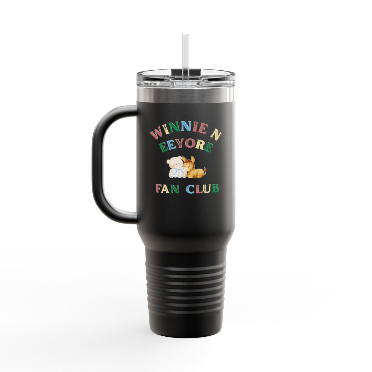 Winnie Eeyore Fan Club 40oz Insulated Travel Mug