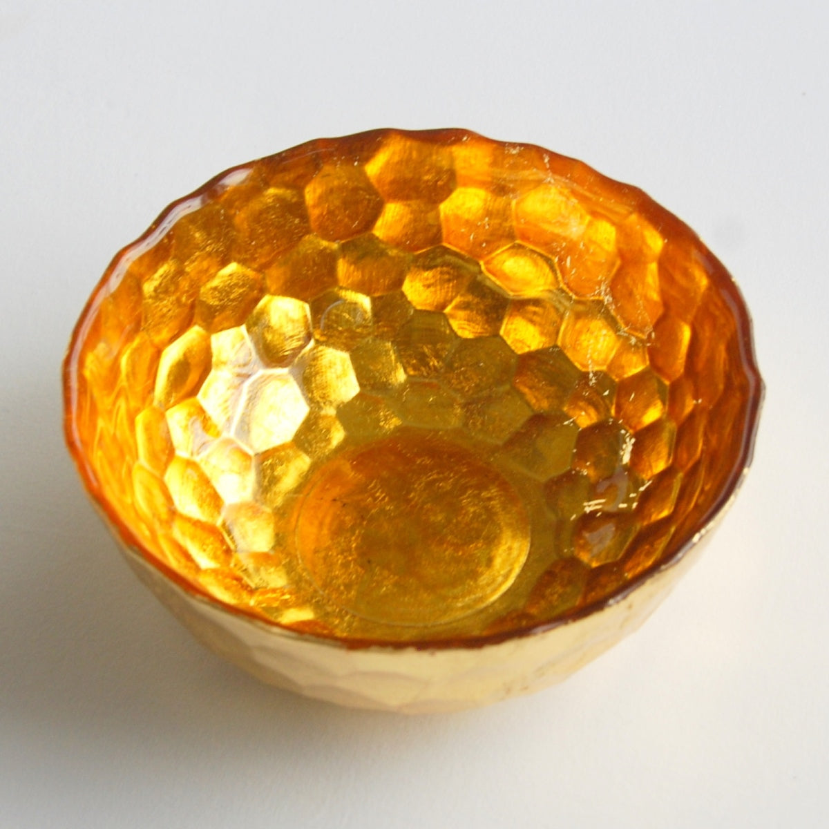 Hive Salad Bowl | Amber/Gold