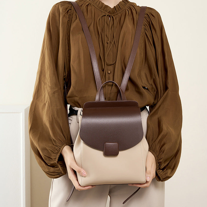 Veronica's Leather Backpack
