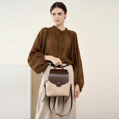 Veronica's Leather Backpack