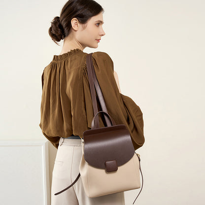 Veronica's Leather Backpack