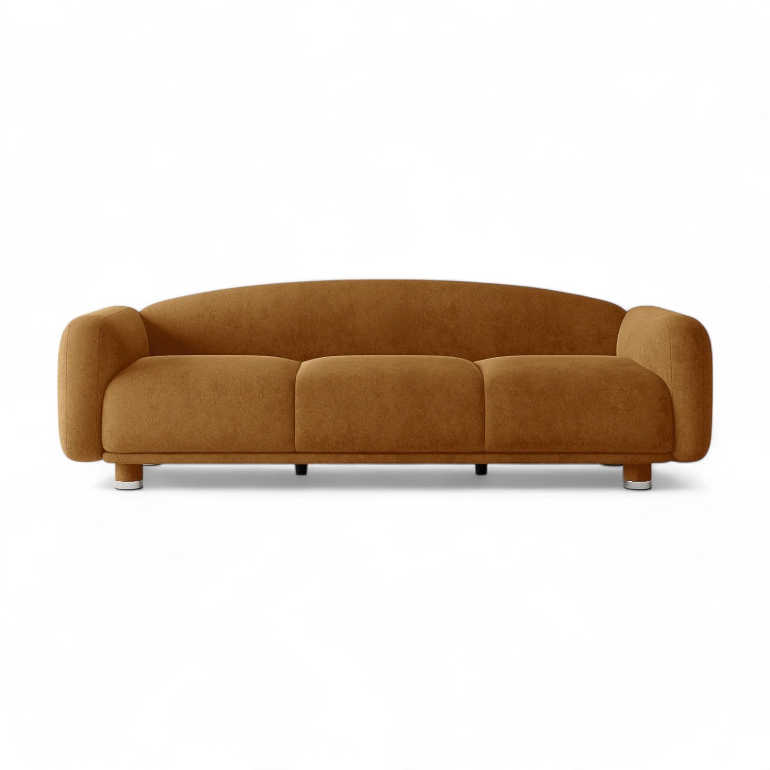 Beryl Curved 3-Seater Couch Sofa / Lounge Chair by Acanva