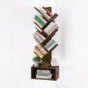 6-Shelf Retro Wood Bookcase by Yoobure