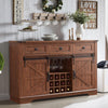 Farmhouse Wine Bar Cabinet by O.K.D