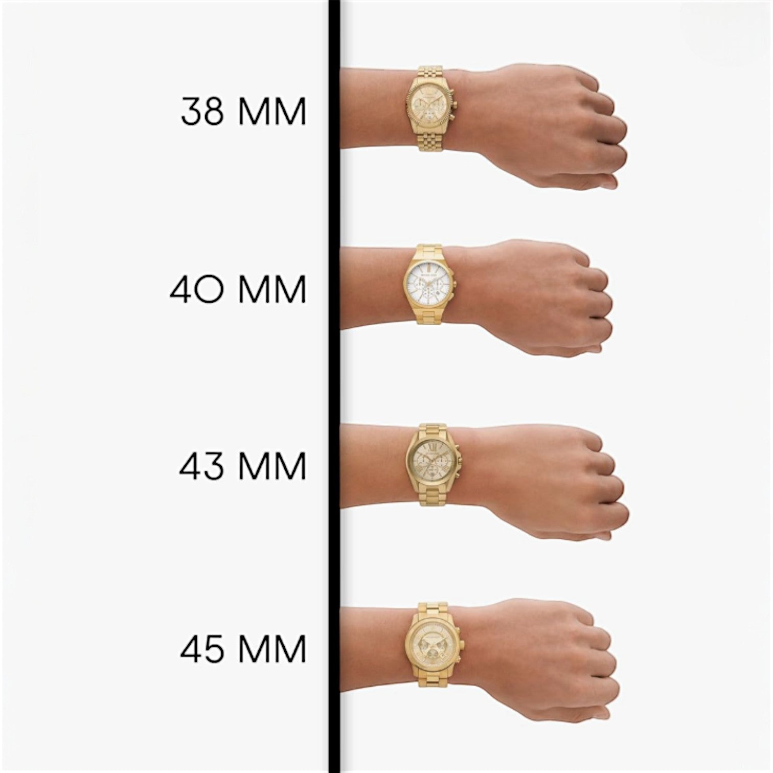 Oversized Slim Runway Watch by Michael Kors