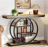 Industrial 4-Tier Sofa Table by Tribesigns