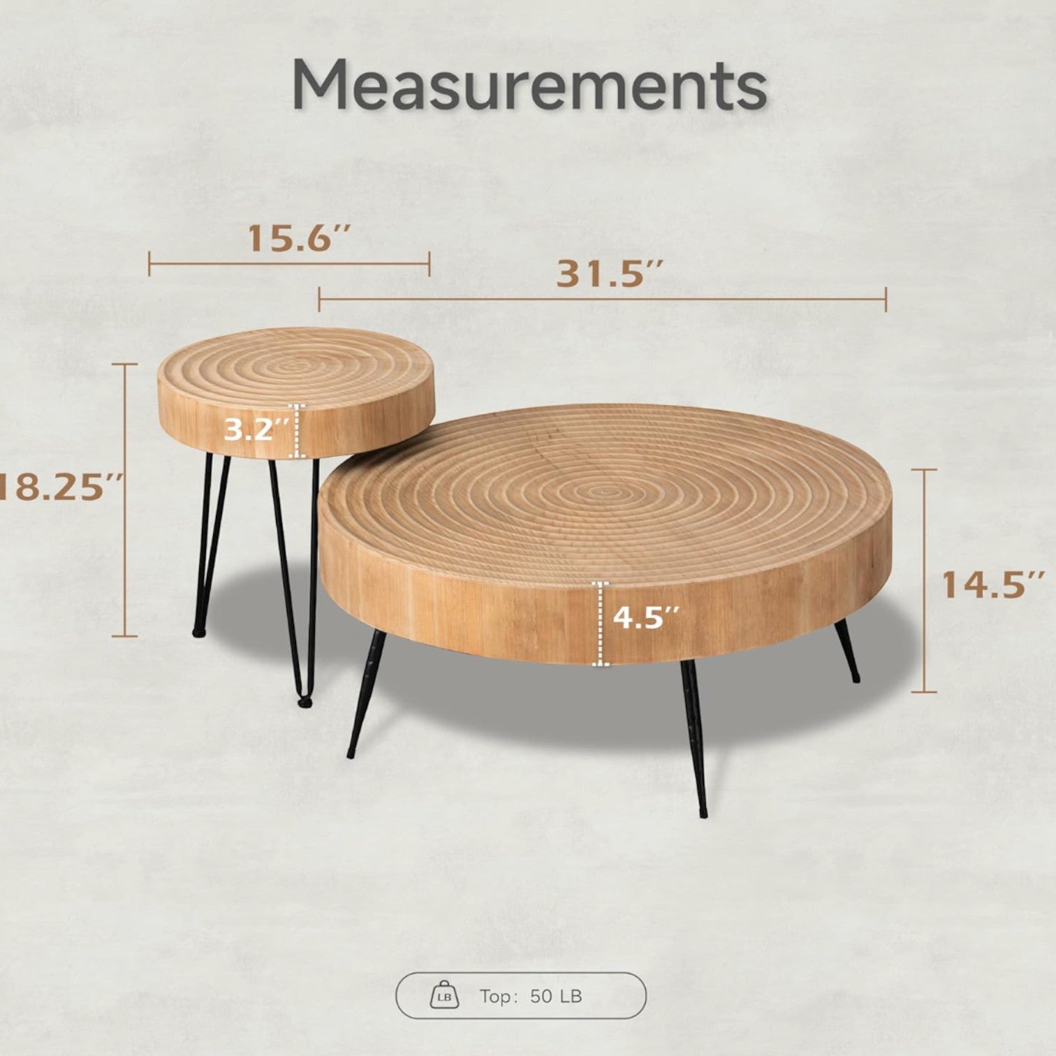 Modern Farmhouse Living Room Coffee Table by Cozayh