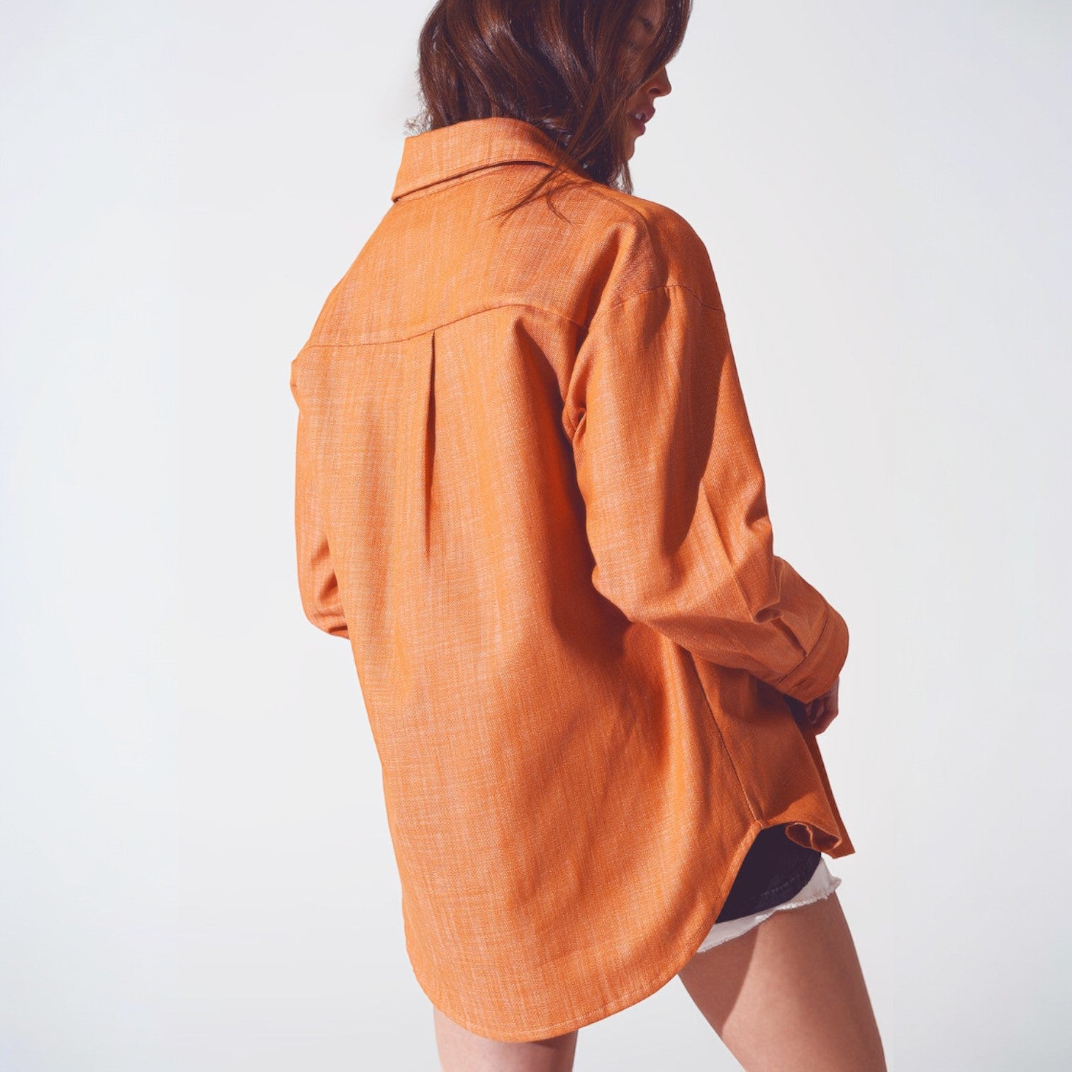 Orange Shacket