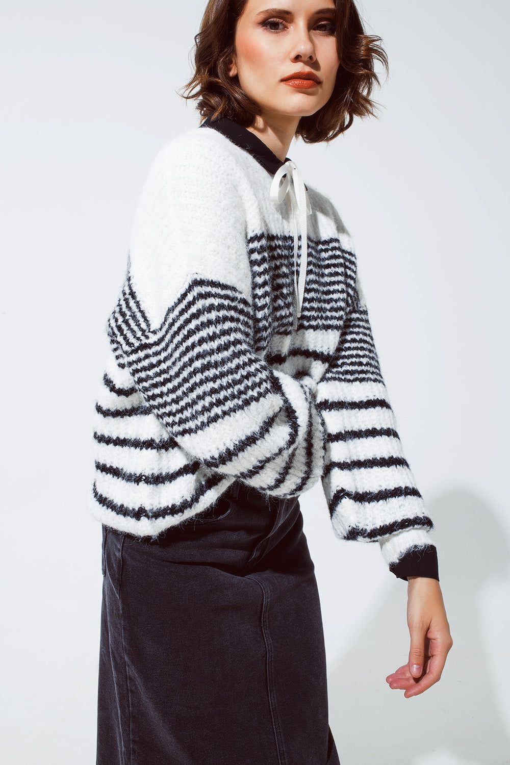 Stripes Crew Neck Sweater