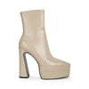 Dextra High Platform Ankle Boots