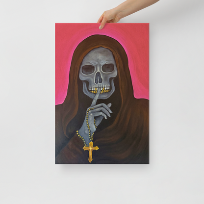 Divine Accomplice on Printed Canvas 16 x 24"