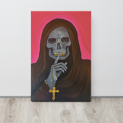 Divine Accomplice on Printed Canvas 16 x 24"