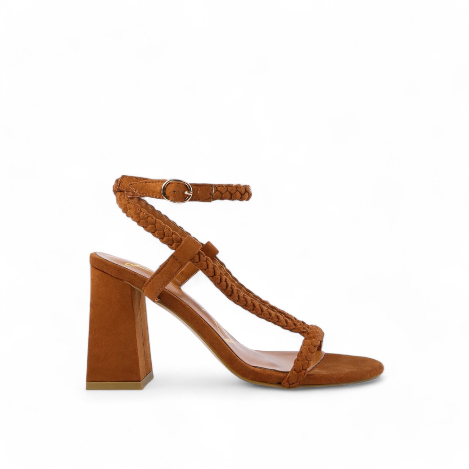 Smoosh Braided Block Heel Sandals