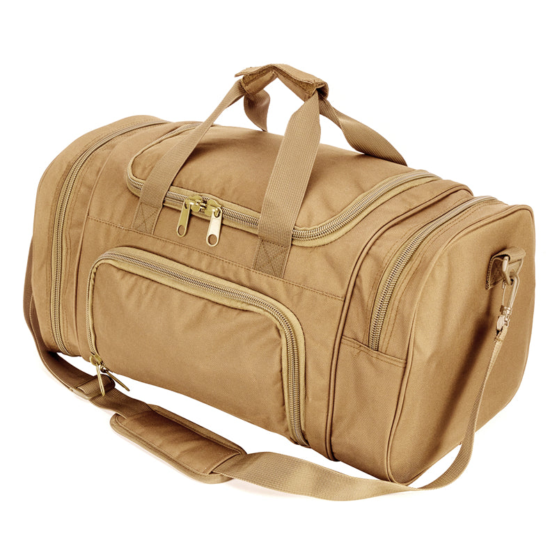 Large Khaki Travel Bag